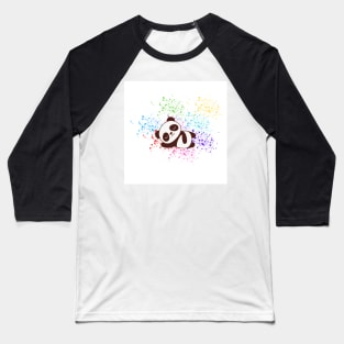Sleeping Panda Bear Baseball T-Shirt